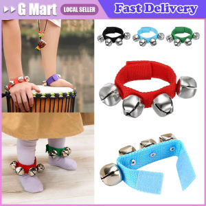 Wrist Bells Kids Jingles Shake Rattles Toy Percussion Educational Toys Wearable Not Easy To Deform Orff Bell Ring