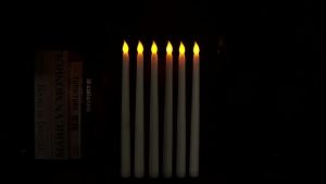 Ardour Led Flameless Candle 6pcs Electronic Light Simulation Candles Wedding Party Christmas Decoration