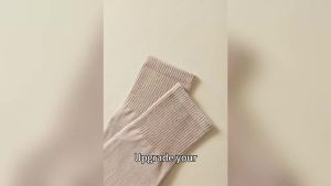 Hot Sale Mens Cotton Toe Socks Moisture-Wicking Odor Control Seamless Toe Design Long Crew Socks for Sports Daily Wear