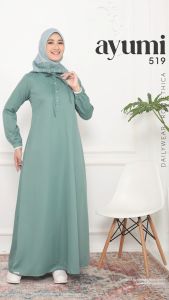 GAMIS ETHICA AYUMI 519 DRESS TERBARU 2025 DAILY KASUAL KEKINIAN KONDANGAN KULIAH TERMURAHH