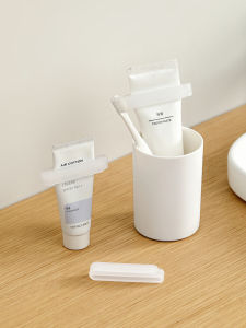 Đầu Đẩy Kem Đánh Răng Tay Đơn Giản Cho Trẻ Em Phòng Tắm Phòng Vệ Sinh Sữa Dưỡng Da Tay Sữa Rửa Mặt Dụng Cụ Đẩy Kem Đánh Răng