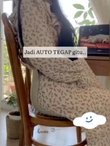 KOREA COMBI Chair Cushion Seat (WIDE) 坐姿矫正 驼背矫正 椅背坐墊 Posture Corrector Lumbar Support Back Corrector Back Support Chair