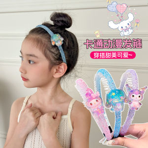 Phụ Kiện Tóc Dễ Thương Cho Bé Gái Khóa Tóc Hoạt Hình Không Bó Gáy Chống Trượt Có Răng Phụ Kiện Tóc Cho Bé Gái