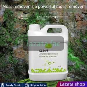 moss remover Enhanced version for cement 2500 ML from Japan Neutral non-corrosive Non-toxic Swimming pool aquarium cleaning agent