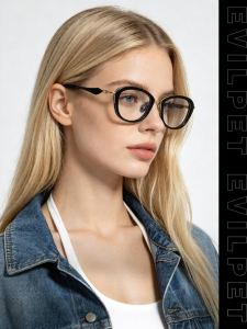 Evil Pet | Retro Blue Light Blocking Adjustable Prescription Glasses