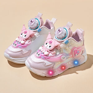 KUOBURENSHENG | Waterproof Rotating Button Non-slip Luminous Shoes