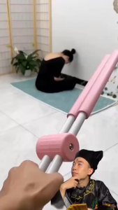 Gậy Tập Thẳng Lưng Chống Gù Giúp Cải Thiện Tư Thế Hỗ Trợ Tập Yoga Gym Văn Phòng Dễ Dàng Điều Chỉnh Dành Cho Mọi Người