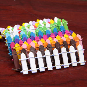 Adjustable Miniature Wooden Fence by WeiJingYuan Decorative Pot Plant for Study Room Handmade Pastoral Style Love Expression