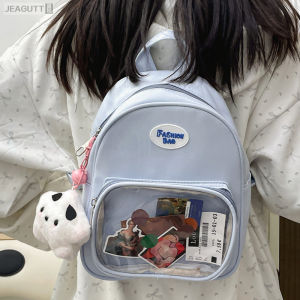 jeagutt | Transparent Korean Ins Style Schoolgirl Mini Backpack