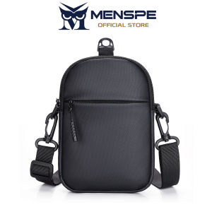 MENSPE กระเป๋าของผู้ชายแฟชั่นกระเป๋าเอกสารสะพายไหล่แบบพกพา Tas Rekreasi ใหญ่กระเป๋าสะพายพาดลำตัวขนาดเล็กสายกระเป๋ากระเป๋าแบบยูนิเซ็กส์แฟชั่นกันรอยขีดข่วน