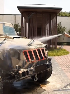 Reaim Alat Steam Cuci Kendaraan 450Bar 600W - Portable Adjustable Mesin Cuci Mobil Motor Tekanan Tinggi 18000KPA