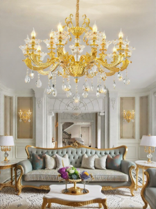 LAIDENG | Luxurious Elegant European Style Chandelier