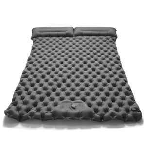 Camping Air Mattress 1-2 Person | Electric/Foot Pump Inflatables | Fast Inflation Anti-Slip Surface Portable for Hiking/Beach