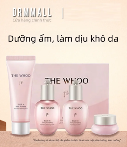 THE HISTORY OF WHOO | Bộ Rửa Mặt và Dưỡng Ẩm Làm Dịu Đỏ Cung Cấp Nước và Dinh Dưỡng