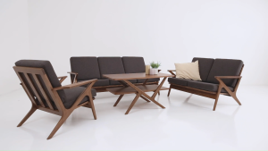 Alora Furniture - ASTON Fabric Sofa / 1 Seater Sofa / 2 Seater Sofa / 3 Seater Sofa / Fabric Cushion / Fabric Sofa Set / Sofa Kain / 布制沙发