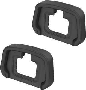 JJC | JJC 2 Pack Square Eyepiece Eyecup for Nikon Z7 II Z7 Z6 III Z6 II Z6 Z5 Soft Silicone Extended Viewfinder Replace Nikon DK-29