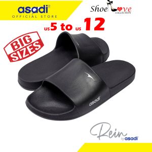 🔥PLUS SIZE🔥 Selipar Getah asadi Rein Sandal Non Slip Slipper MJA1550 树胶拖鞋