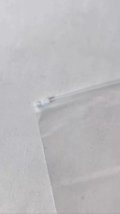 [10 pcs 20x30 cm] Zipper Bag Transparan Tanpa Lubang  | Organizer Bag Transparant | Tempat Penyimpanan Travel Serbaguna | Kantong Plastik Ziplock