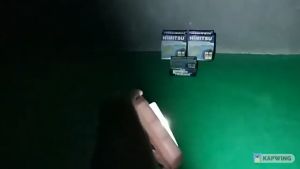 Lampu LED Emergency Tempel Dinding Magnet Stick N Click COB