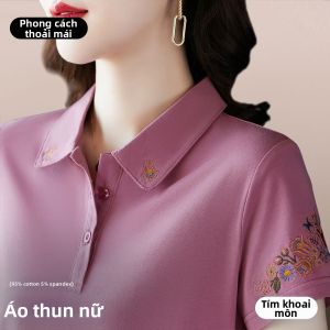 TUCANO | Áo Thun Polo Thêu Bông Cotton Nữ