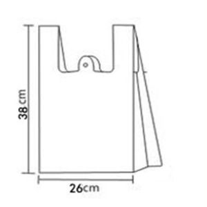 Disposable Drawstring Mini Trash Bags 20cm