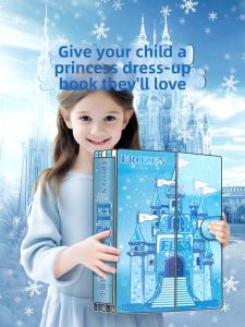 Frozen Princess Quiet Book DIY Craft Kit