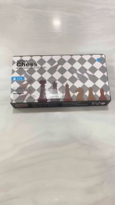 Wooden Chess Olahraga Permainan Papan Catur Internasional Bahan Kayu Asli Cantik Dengan Box