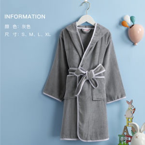 Bộ Đồ Bơi Cotton Nguyên Chất Cho Trẻ Em Bồn Tắm Băng Đô Thấm Hút Chất Liệu Khăn Quần Áo Tắm Mùa Thu Đông Trung Quốc Đại Lục