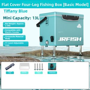 RIVER FISH | Mini Lightweight Pedestal Fishing Box with Seat 13L