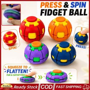 3D Printed Stress-relief gyro compression spinning ball Movable Fidget Spinner Stress Relief Vent Toy Fidget Spinner Fingertip Toys Desktop Party Favors Aitemay