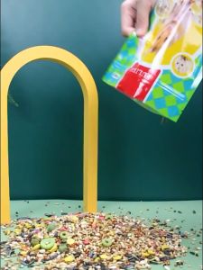 Hamster Nutrition Food Diet 500g and Advanced Gain Fruit Seafood Nutrition Diet Unique Edible Treats  for Guinea Pigs Hamsters Gerbils and Adult Rabbits