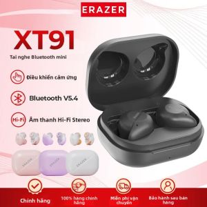 Tai Nghe Không Dây ERAZER XT91 OWS Bluetooth 5.4 Âm Thanh HIFI Khử Tiếng Ồn Tai Nghe Thể Thao Có Mic Móc Tai Chất Liệu Kim Loại Nhựa TPU