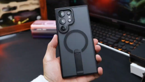 【🔥SG STOCK🔥】RICHMENTMALL Magnetic Phone Case for Samsung Galaxy S25 Ultra Plus Edeg S24 Ultra Plus Fe Shockproof Wireless Charging Cover with Kickstand