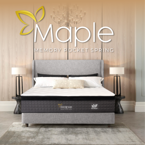 (FREE SHIPPING) ECOlux - Maple 14 Inch Memory Foam Mattress | Independent Pocket Spring | Coconut Fibre Layer | Foam Encased Reinforcement | Tilam
