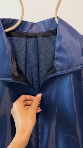 สีกรม เสื้อแขนยาว ผ้าร่ม Free Size กันแดด กันลม ราคาโรงงาน พร้อมส่งราคาถูก