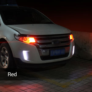 For Fiat Panda 2004-2019 2pcs LED Dual Mode Turn Signal+Daytime Running Light DRL 2012 2013 2014 2015 2016 2017 2018 Accessories