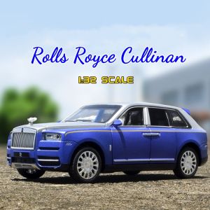 【MagicT】 Xe Mô Hình Hợp Kim Kẽm Rolls Royce Cullinan Tỉ Lệ 1:32 Với Âm Thanh & Ánh Sáng & Chức Năng Kéo Lùi Đồ Chơi Đúc Khuôn Quà Tặng Bộ Sưu Tập Đồ Trang Trí Cho Bé Trai
