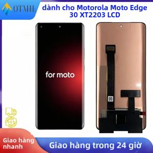 Màn Hình AMOLED Cho Motorola Moto Edge 30 XT2203 Bộ Số Hóa Màn Hình Cảm Ứng Điện Dung Thay Thế Tương Thích Với Moto Edge 30 Series