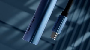 Vention HUB Type-C 5in1 USB 3.0 HDMI 4K PD Charging 0.15M TGE – Aluminium Biru