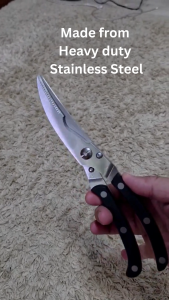 Heavy duty Kitchen Shears Kitchen Scissor Food grade stainless steel with riveted handles