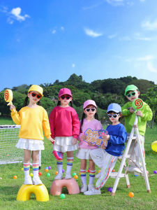 SHABAOSHI | Candy Color Childrens Performance Outfit