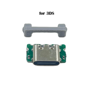 Type C Charging Port for 3DS 3DSXL NEW3DS NEW3DSXL Controller USB C Converter for Nintendo Game Console Repair Parts Replacement