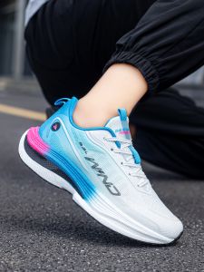 Professional Men's Running Shoes Size 46-48: Breathable Mesh & Shock Absorption