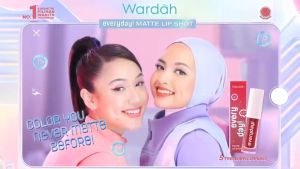 WARDAH EveryDay! Matte Lip Shot Cream Tint Stain Quick Set