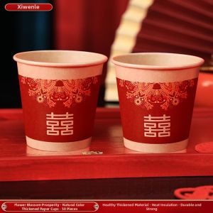 OME | Wedding Celebration Thicker Disposable Cups