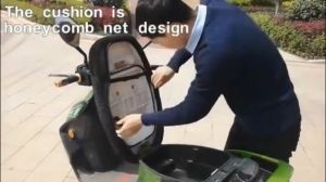 Motorcycle Seat Cover 80X60CM Universal 3D Mesh Motorcycle Seat Cover Breathable Cushion AntiSlip Waterproof Motorbike Accessories Breathable Black Anti-slip Protector Electric Bike Seat Covers