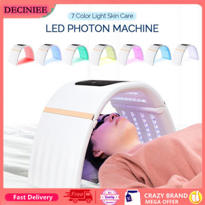 DECINIEE 7 Colors PDT Mask Foldable Spectromete LED Light Therapy Lamp Facial Body Photon Beauty SPA Skin Tighten Rejuvenation