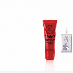 Aussie Papaya Gloss Lip Balm Original Baby Skin Exfoliator Lip Wrinkle Lightener Oliviam Import from Australia for All Skin Types