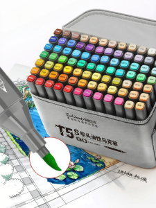 Touch Mark | Bút Marker Đầu Mềm Phù Hợp cho Nghệ Thuật và Hoạt Hình 80 Màu