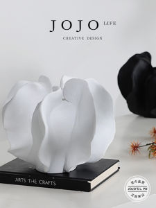 Modern Simplicity Resin Flower Vase Decorative Pieces for Living Room Bar Cabinet Blocking Mouth Small Size Flower Pots